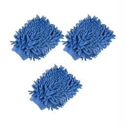 Kuber Industries 3-Pcs Blue 50 GSM Cleaning Gloves-16