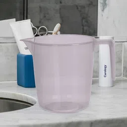 Kuber Industries Grey 5 Pieces Bath Mugs 1.1L each-image-90