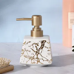 The Decor Mart Printed Ceramic Soap Dispenser-picture-43
