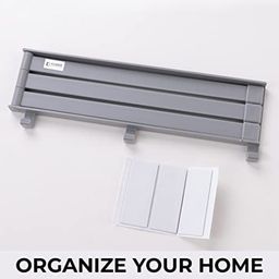 Kuber Industries Grey 180 Degree Rotation Self-Adhesive Towel Holder-37