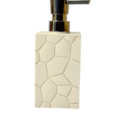 Tranquil square Cream Textured Soap Dispenser-43