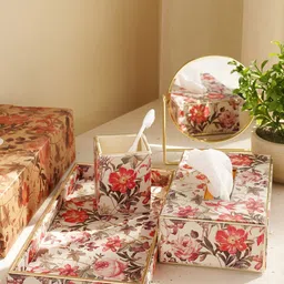 Pure Home and Living White 3 Pieces Bathroom Accessories-16