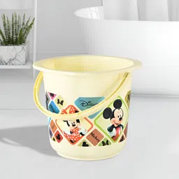 Kuber Industries Cream-Coloured & Red Abstract Plastic Bath Accessories Set-89