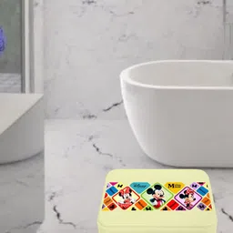 Kuber Industries Yellow 2 Pieces Bathroom & Kitchen Stool-image-25