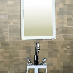Epraiser White Bathroom Accessories Mirror Storage Cabinet-image-53