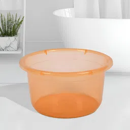 Kuber Industries Orange Classic Bath Accessories Set-32