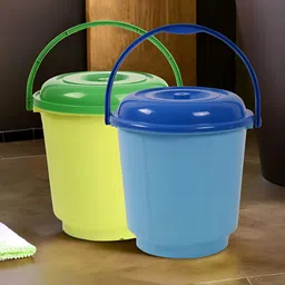 Kuber Industries Green & Blue 2 Pieces Bath Accessories Set-image-95