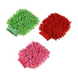 Kuber Industries 3-Pcs Green & Red 50 GSM Cleaning Gloves-16