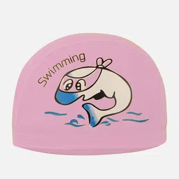 PASSION PETALS Kids Printed Waterproof Swimwear Cap-image-99