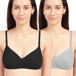 Sonari Assorted  Pack Of 2 Lightly Padded Bra-43
