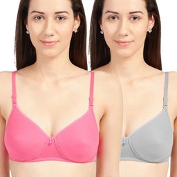 Sonari Pack of 2 Assorted T-shirt Bras - Lightly Padded-picture-53