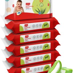 Paraben Free wipes for baby with Aloe Vera, Fragrance Free, 72 wipes/pack-18
