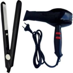 Mahirify HAIR DRYER 1800W & MINI STRAIGHTENER Personal Care Appliance Combo Hair Dryer-image-29