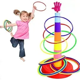 wishhuttoys Kids Educational Projector torch and Ring Toss Game Set Interactive Learning Toy image 5