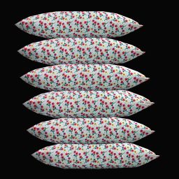 Microfibre Floral Bolster Pack of 6-36