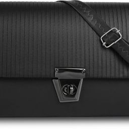 Black Women Sling Bag Stylish sling Bag for Women Trendy PU Handbag with Fashionable Bag-image-22