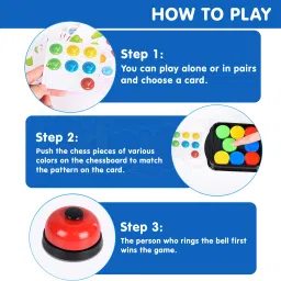 kidology Fast-Paced Quick Logic Color Matching Educational Game for Kids Age 3+Years image 3