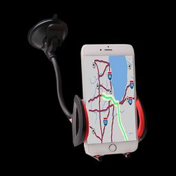 in base Car Mount for Mobile (360 Degree Rotating, Black)-picture-13