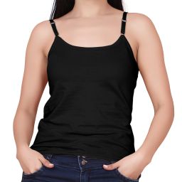 Women Black Camisole-image-7