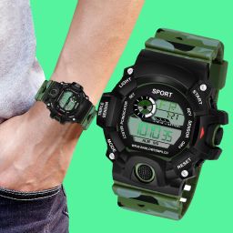 Kids Round Digital Watch Digital Watch - For Boys & Girls KIDS_DIGI-WTCH-150-Green-image-71