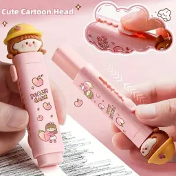 zoniex Pop-Up Mini Puzzle Eraser Pencil Set with Unique & Cute Character Collection Non-Toxic Eraser image 2