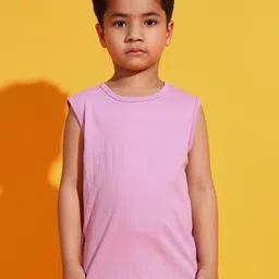 PockMAN Boys Round Neck Cotton Tank Vest-picture-24