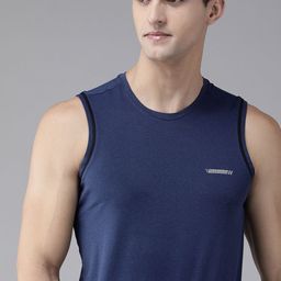 Van Heusen Performance Solid Swift Dry Odour Shield Vest-9