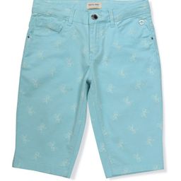 Gini and Jony Girls Pedal Pusher Fixed Waist Cotton Denim Capri-image-72