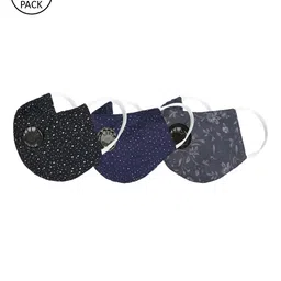 Balista Unisex Pack of 4 Pcs Assorted Reusable 4-Ply Protective Outdoor Masks With Valve-image-81