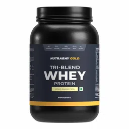Nutrabay Gold Tri-Blend Whey Protein,  2.2 lb  Kesar Badam Pista -image-7