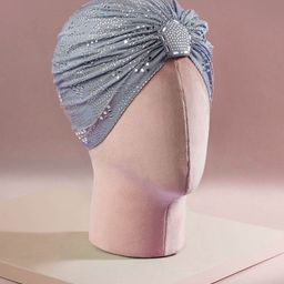 HAIR DRAMA COMPANY Women Embellished Hair Accessory Set of Crystal Turban-35