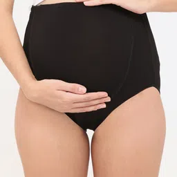 Mylo Women High Rise Antimicrobial Maternity Briefs-picture-34