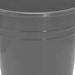 Kuber Industries Grey Set Of 3 Grey Portable Dustbins 5 L Each image 5