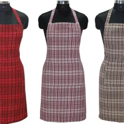 Cotton Home Use Apron - Free Size-image-29