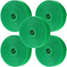 Gardennest Waterproof Reusable & Durable Hook and Loop Roll (Pack of 5, 1 Meter) Green-image-44
