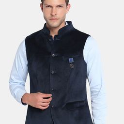 Blackberrys Men Solid Nehru Jackets-image-30