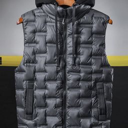 StyleCast x Revolte Hooded Gilet Casual Jacket-image-73