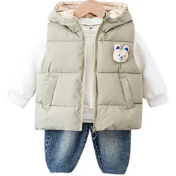 StyleCast x Revolte Boys Hooded Sleeveless Gilet Jacket-picture-33