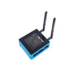 Jetson SUB Mini PC-Blue with Jetson Xavier NX module, Aluminium case with cooling fan, 128GB SSD, WiFi, Antennas and pre-installed JetPack System image 1