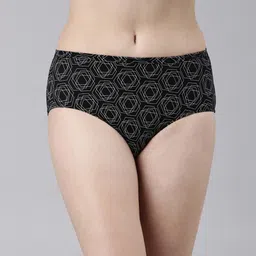 FASO Geometric Printed Hipster Briefs-image-56