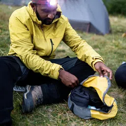 FORCLAZ By Decathlon Yellow Solid Travel Pouch-image-70