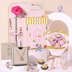 Pastel Pop Rakhi Gift for Sister-image-30