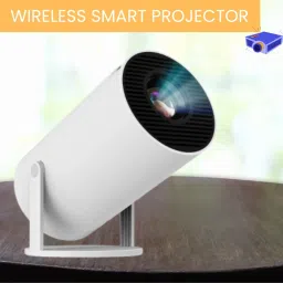 Clairbell Mini HD Projector for Home 4KSupport With Built-in App Netflix/Prime/YouTubeZ291 (4500 lm / 1 Speaker / Wireless / Remote Controller) Portable Projector-picture-4