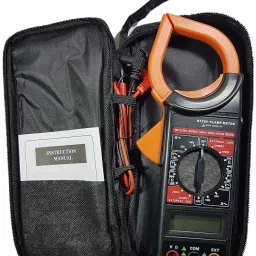 Digital Clamp Meter Electronic Tester Pocket Clamping Meter for Measuring AC/DC Voltage, AC Current, Resistance, Data Hold & Overload Protection in Portable Mini MT87 Electric Testing Digital Multimeter Digital Multimeter-image-16