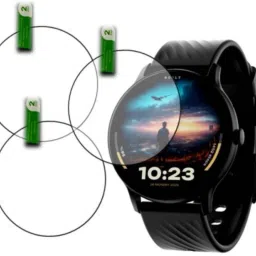 DOWRVIN Tempered Glass Guard for BOULT DIRE 1.38 SMART WATCH TEMPERED GLASS( PACK OF 3)-picture-17