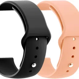 AOnes Pack of 2 Silicone Belt Watch Strap for Fire-Boltt Apollo 3 Bsw195 Smart Watch Strap-29