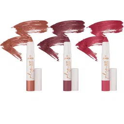 JUICE Set Of 3 Play Up Transfer Proof Lip Crayon - 9 g Each - MCR01 MCR05 MCR06-17