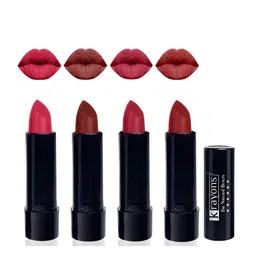 krayons Set Of 4 Cute Pop Waterproof & Moisturizing Matte Lipsticks - 3.5 g Each-image-60