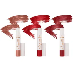 JUICE Play Up Set Of 3 Transfer Proof Lip Crayon - 9 g Each - MCR01 - MCR10 - MCR11-2