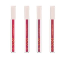 JUICE Set Of 4 Color Luxe Long Lasting SPF 15 Liquid Lipstick With Bio Retinol- 2.5ml Each-10